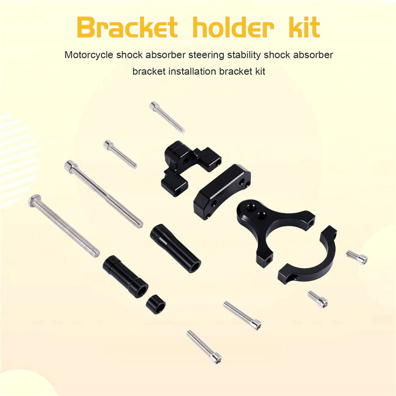 WF-Cnc 오토바이 댐퍼 스티어링 스태빌라이저 댐퍼  - Steering Damper Stabilizer Kit Cnc 리뷰 및 가격
