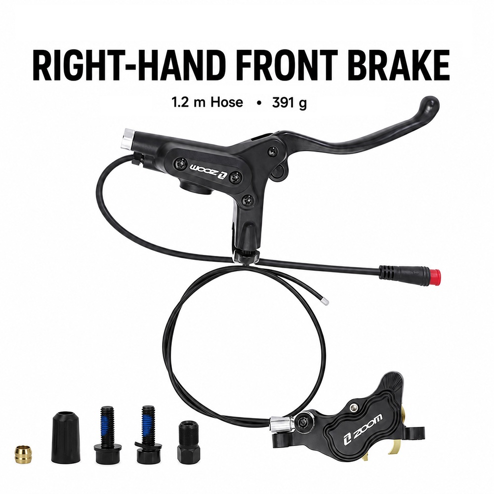 ZOOM HB-890E 전기 자전거/전동 스쿠터용 4- - Zoom Hydraulic Brake 4 Piston E-Scooter 리뷰 및 가격