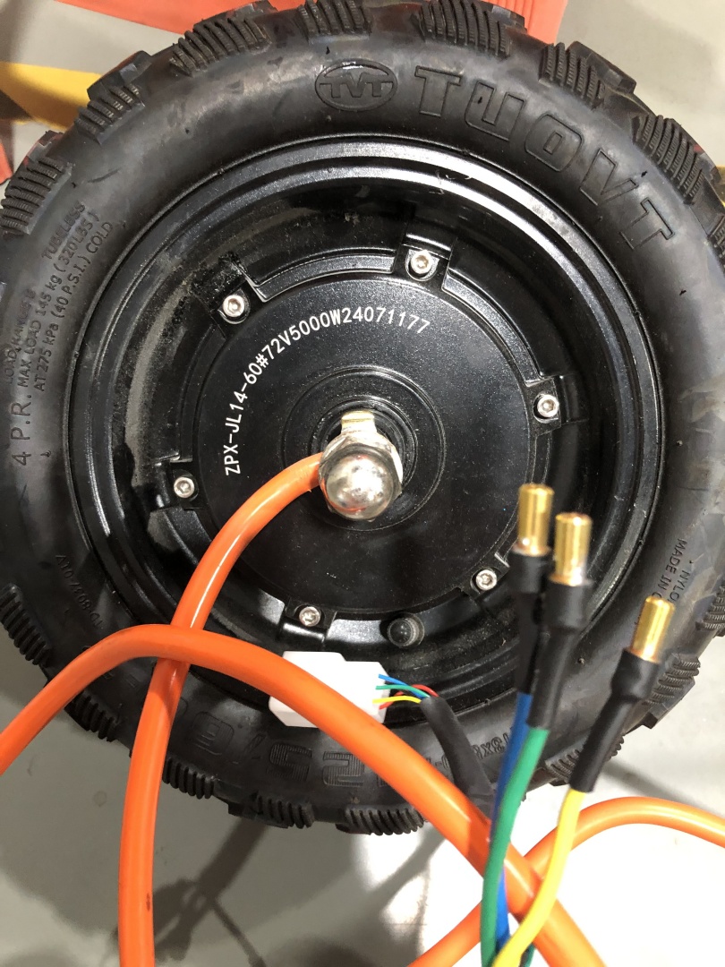 4000W, 5000W, 7500W, 60mm 오렌지색 - 60V 5000W Brushless Hub Motor 리뷰 및 가격